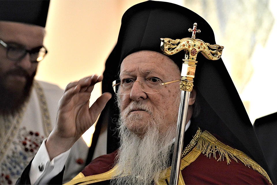 Константинопольский патриарх Варфоломей.