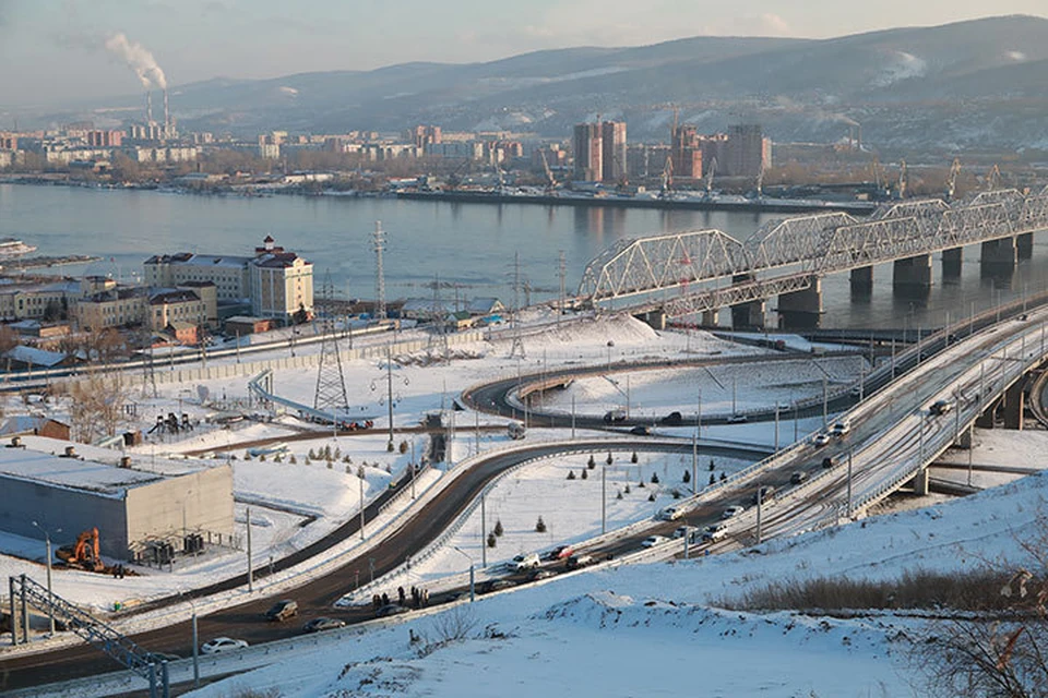 Открытие новой развзки с Николаевского моста