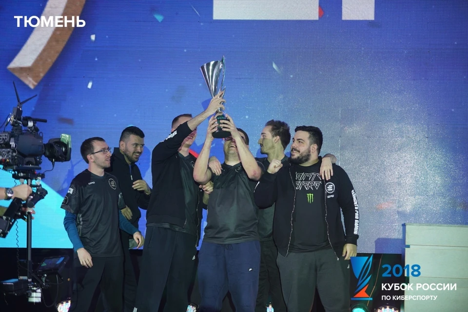 Победителем в командной игре DotA2 стал сербско-хорватский коллектив EPG. Фото предоставлено организаторами соревнований