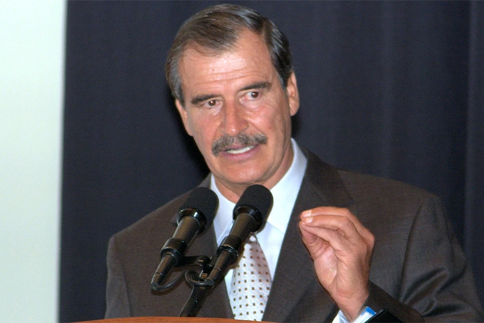 Бывший президент Мексики Висенте Фокс Кесада.