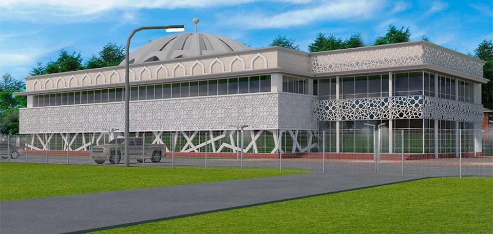 Макет исламского культурного центра