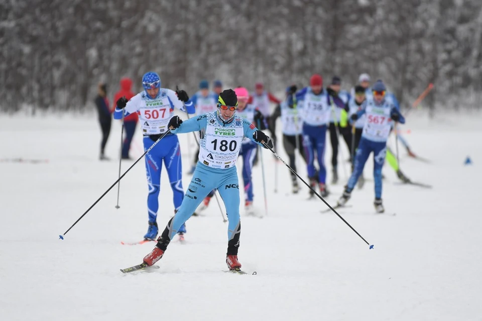 XXI Токсовский лыжный марафон собрал 1350 участников. ФОТО: Правительство Ленобласти
