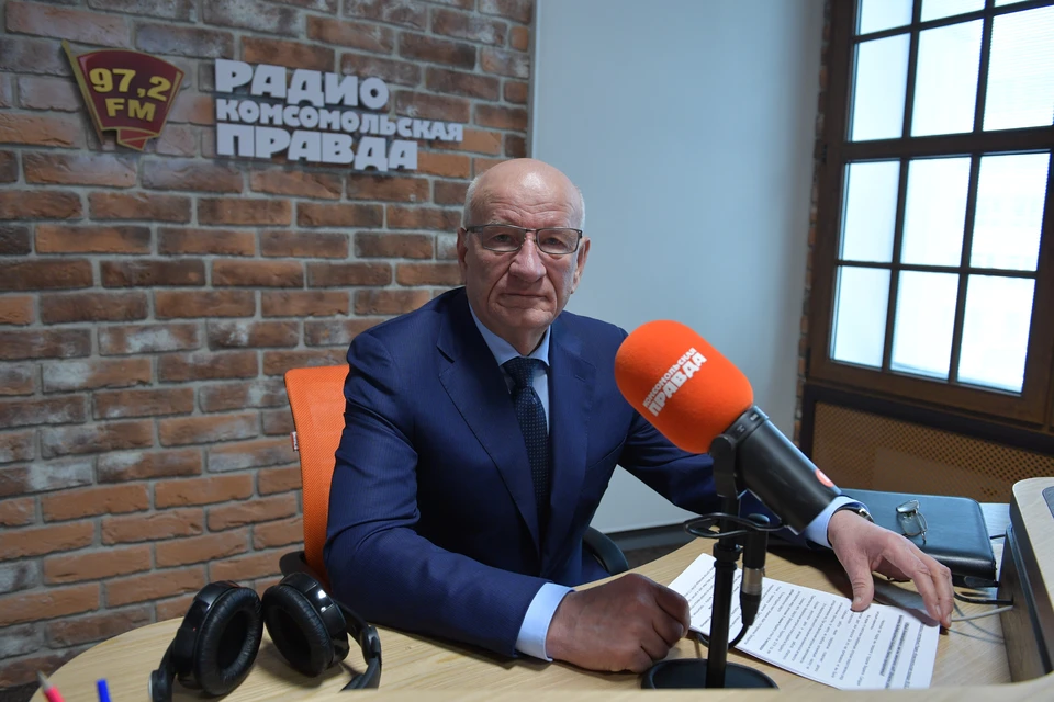 Губернатор Оренбургской области Юрий Берг в гостях у Радио «Комсомольская правда»