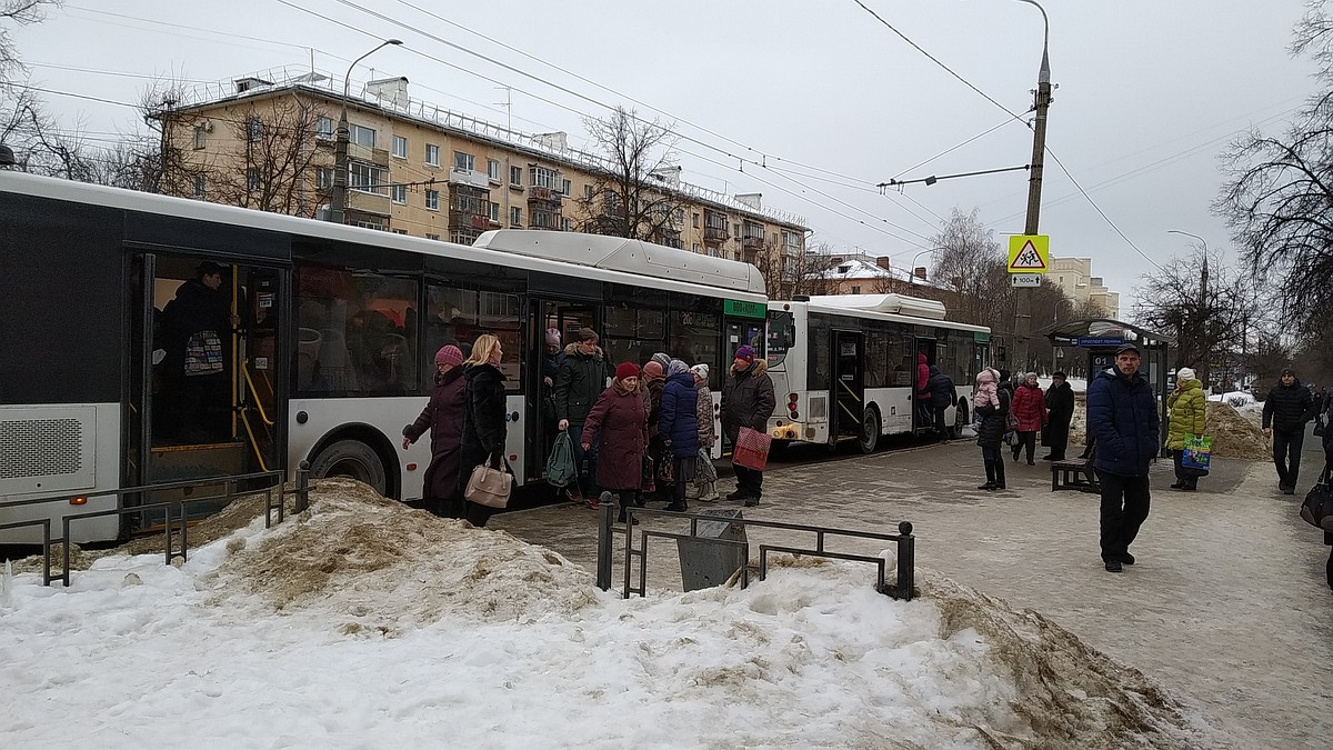 Во Владимире график движения автобусов проверяют каждую неделю - KP.RU