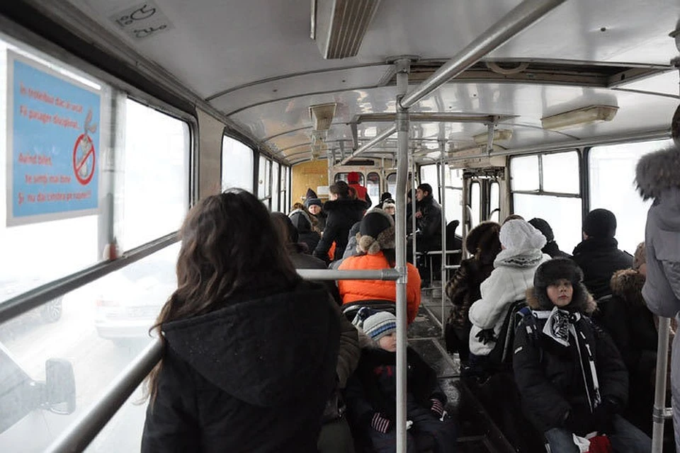 Скандал на национальной почве произошел в кишиневском троллейбусе.