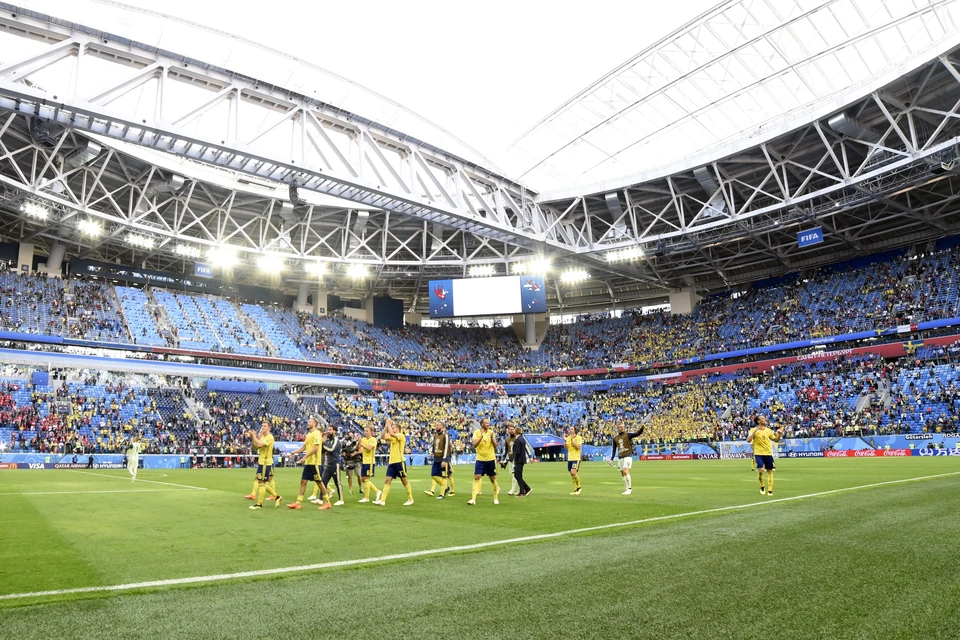 Летом 2018 года на стадионе в Санкт-Петербурге прошли матчи чемпионата мира по футболу.