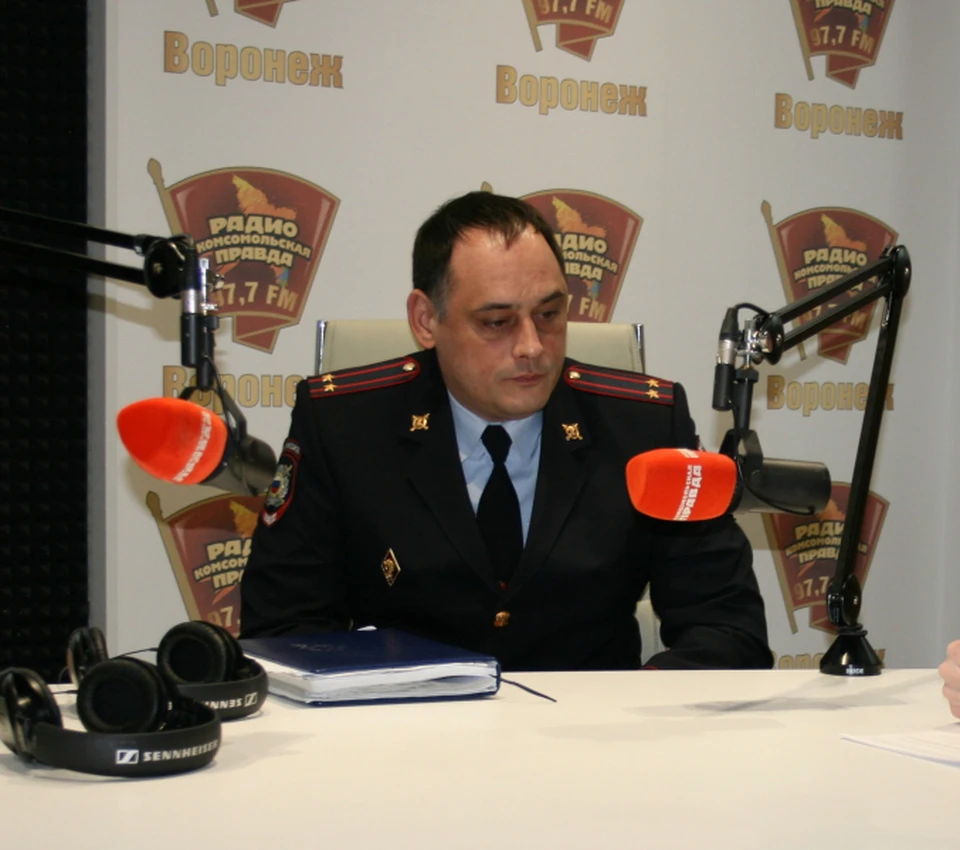 Подполковник полиции Сергей Бучнев.
