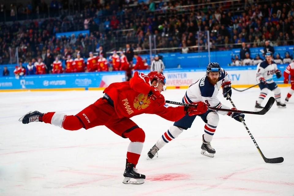 Российские хоккеисты победили американцев – 3:2 при полном аншлаге