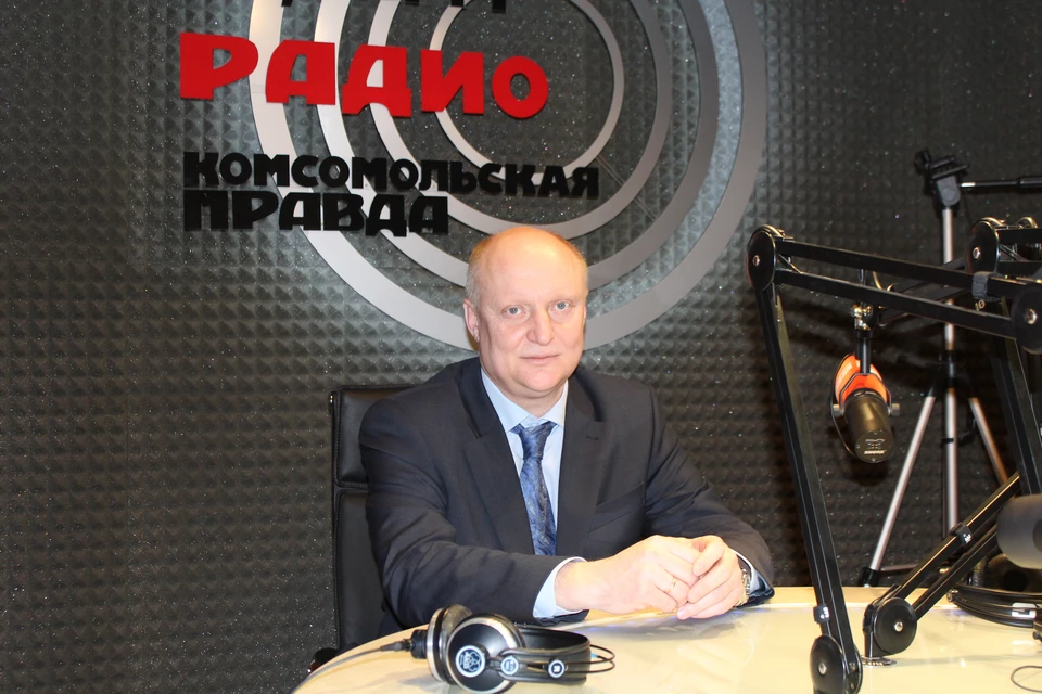 Олег Клемешов в прямом эфире Радио «Комсомольская правда»-Новосибирск».