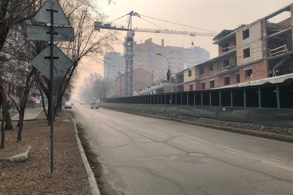 Хабаровск вновь задыхается из-за дыма от лесных пожаров