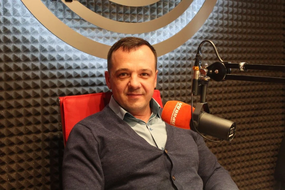 Евгений Лебедев ответил на вопросы в прямом эфире Радио «Комсомольская правда»-Новосибирск».