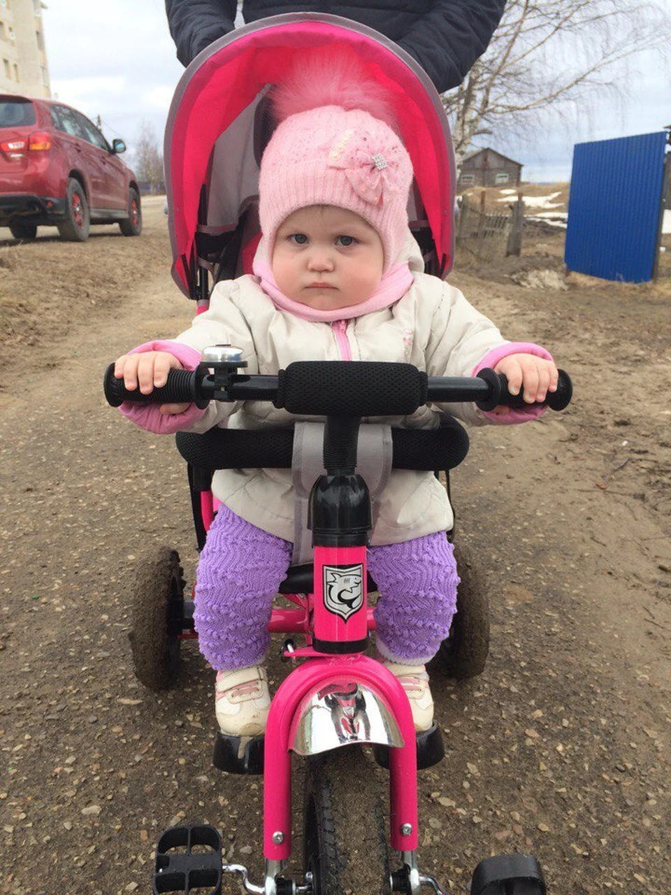 Совсем недавно малышке исполнилось два года