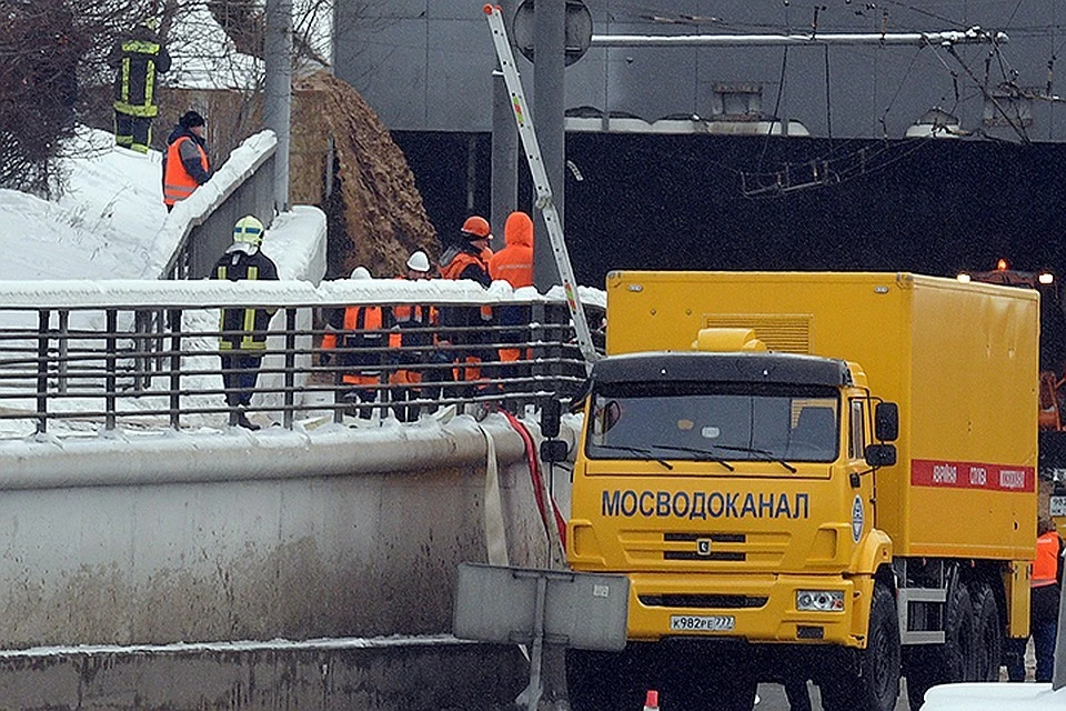 Причиной январской аварии на дамбе "Канала имени Москвы" стали недочеты при проектировании Тушинского тоннеля на Волоколамском шоссе