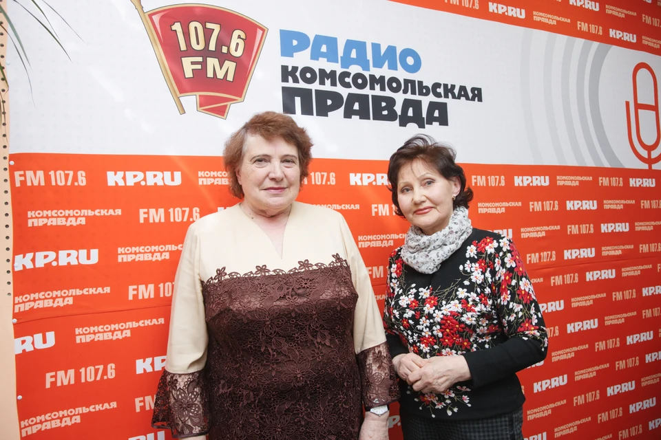 Тамара Хакимова, садовод-опытник и Вера Орлова, автор и ведущая программы
