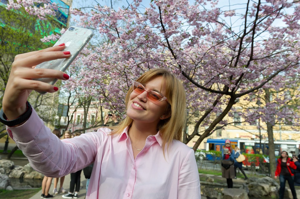 Совсем скоро в челябинском парке расцветет сакура. Фото: Олег ЗОЛОТО.