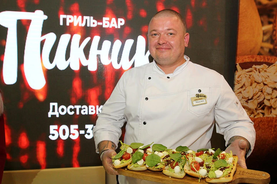 Гриль-бар «Пикник» на «РасКОЛБАСе»: Максим Назаренко, шеф-повар ресторана, провел мастер-класс для гостей фестиваля