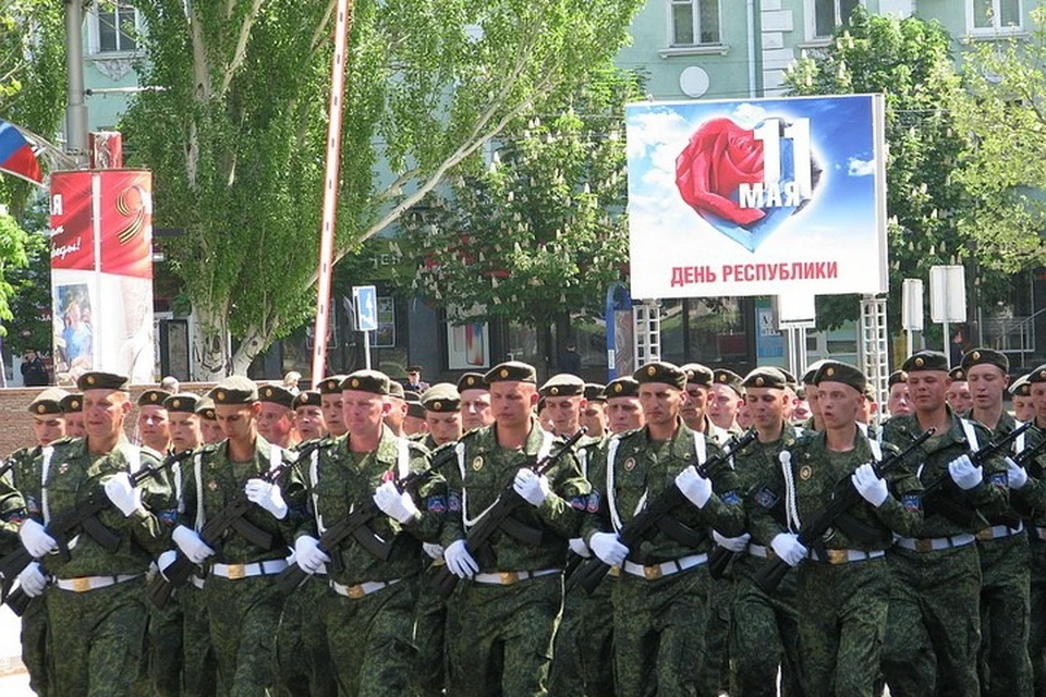 Полностью посмотреть на военный парад в Донецке можно и 7 мая