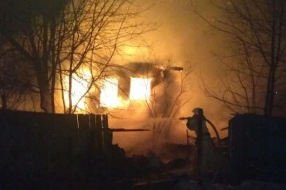 Четыре человека погибли при пожаре в Даниловском районе Ярославской области. Фото: МЧС по Ярославской области.