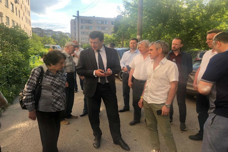 Глеб Никитин встретился с пострадавшими при взрывах в Дзержинске.