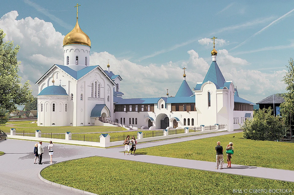Подворье Троицкого собора в Казачинском. Фото: предоставлено Владимиром МЕДИЕВСКИМ