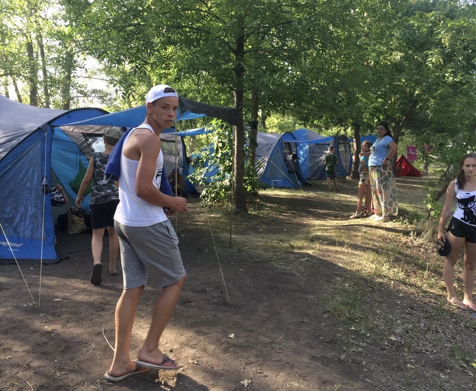 В палаточном лагере отдыхали 20 кадетов. Их всех развезли по домам