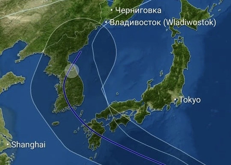 Приморскому краю грозит новый мощный тайфун