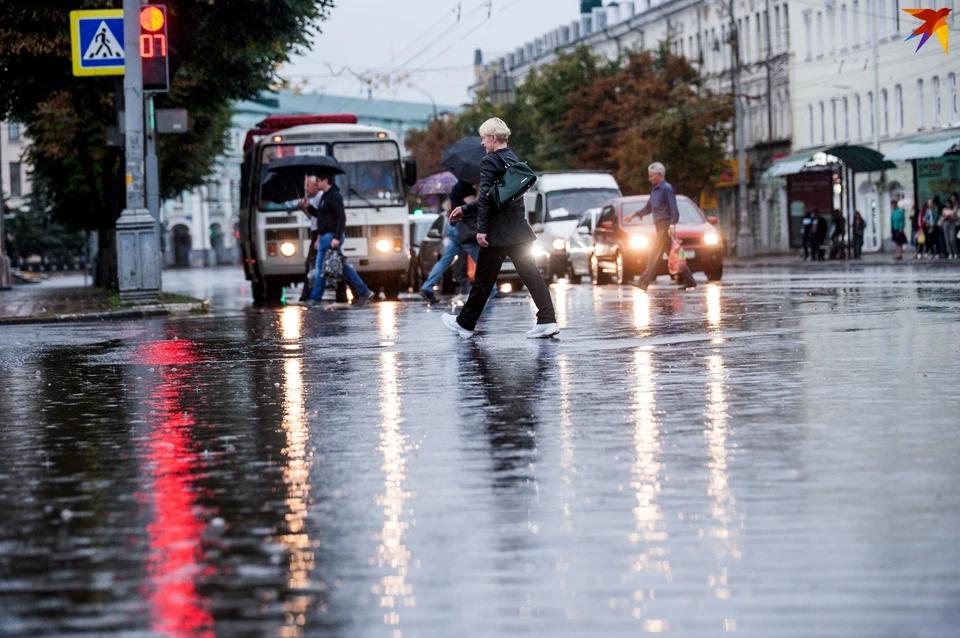 Дождь в орле карта