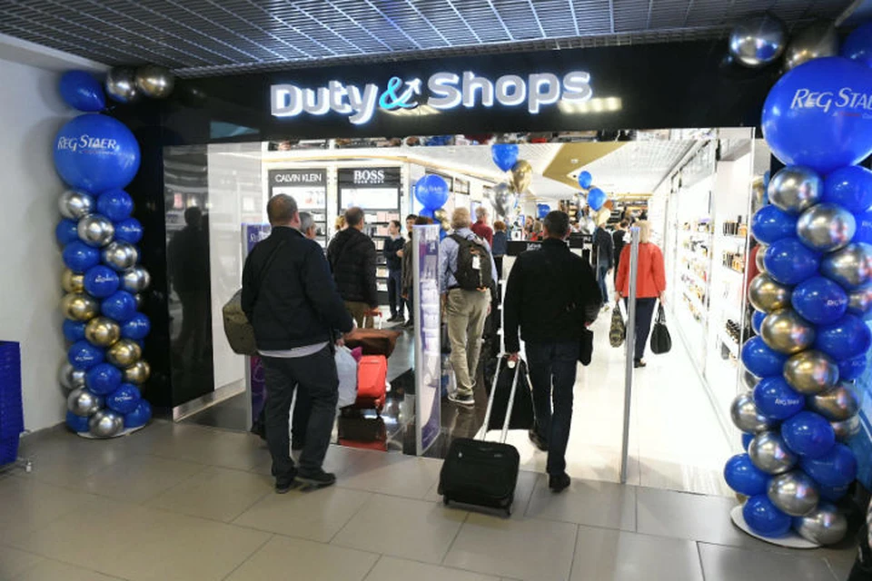 В Пулково открылся магазин Duty Paid в зале внутренних рейсов. Фото предоставлено пресс-службой ООО «Воздушные Ворота Северной Столицы».