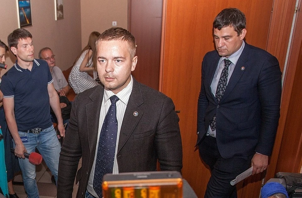 Сергей Ванкевич на суде.