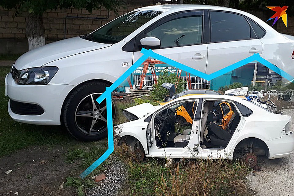Автозапчасти иномарки растащили и стали продавать на интернет- сайтах