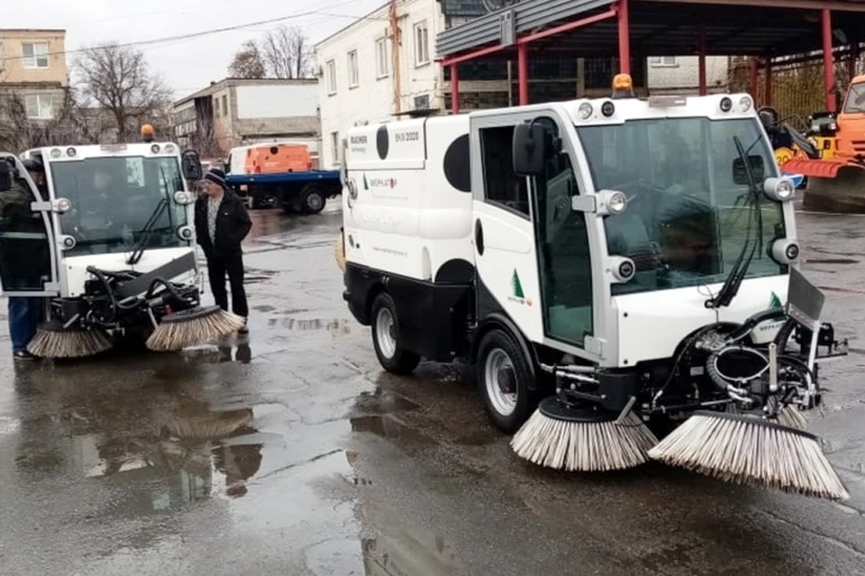 В Липецке появятся новые машины для уборки улиц
