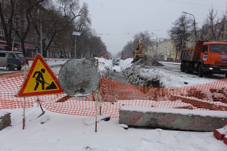 Проспект Металлургов в Новокузнецке полностью закрывается с 14 ноября