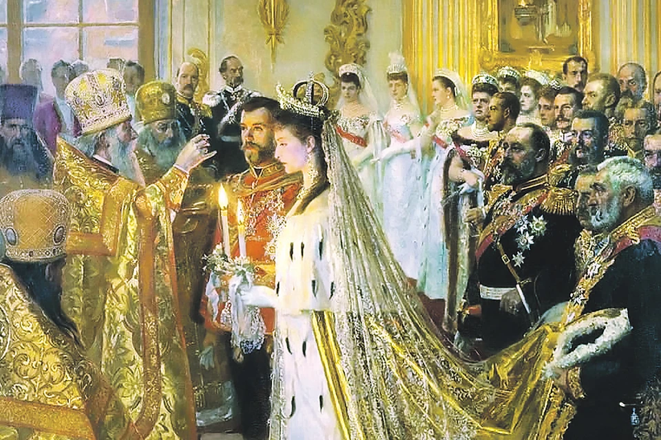 Николай II и Алиса, ставшая после крещения Александрой Федоровной, поженились через неделю после похорон Александра III. Фото: wikipedia.org