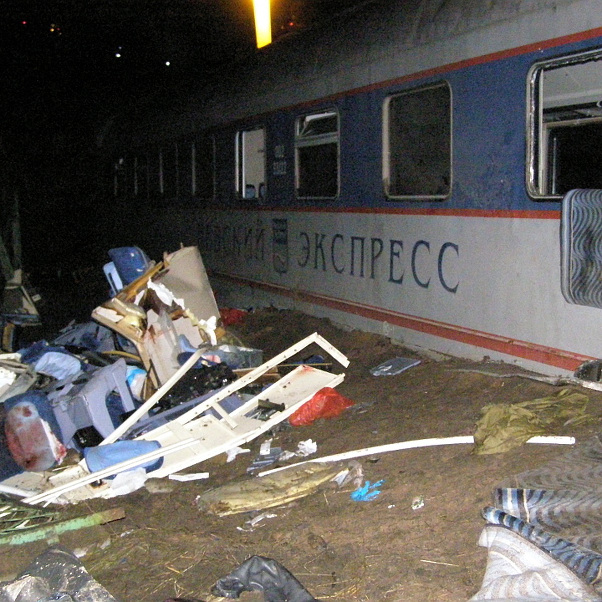 20 ноября 2009. Взрыв Невского экспресса 2009.