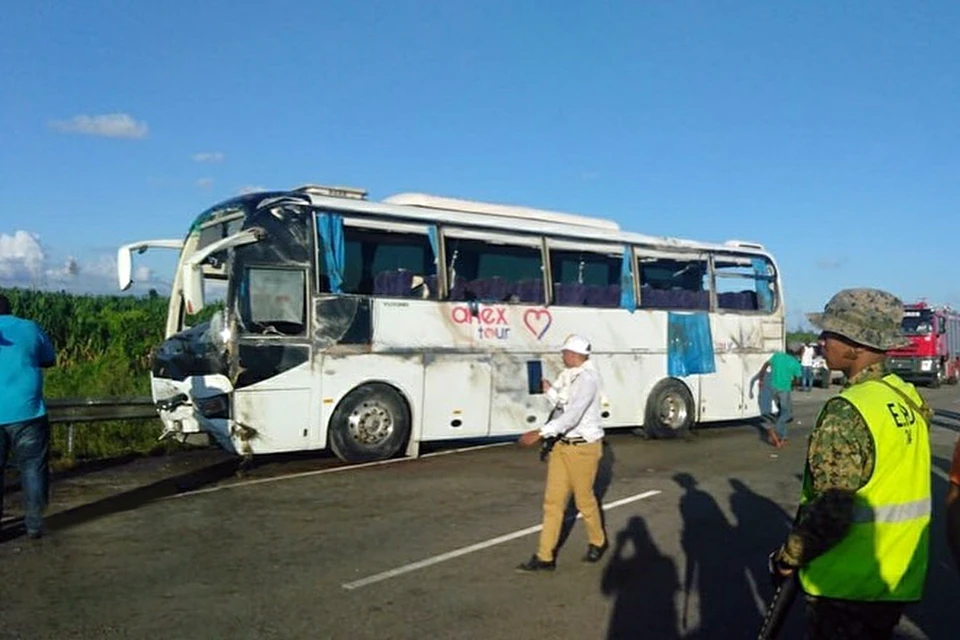 Cтрашная авария произошла на пути из Пунта-Каны в аэропорт Ла Романа