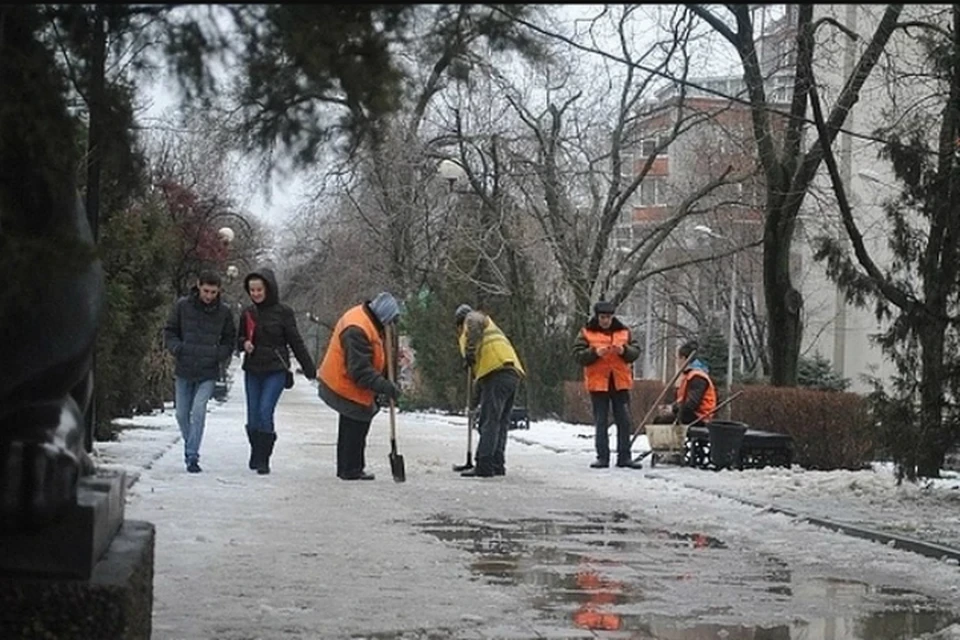Зима никак не приходит в донскую столицу