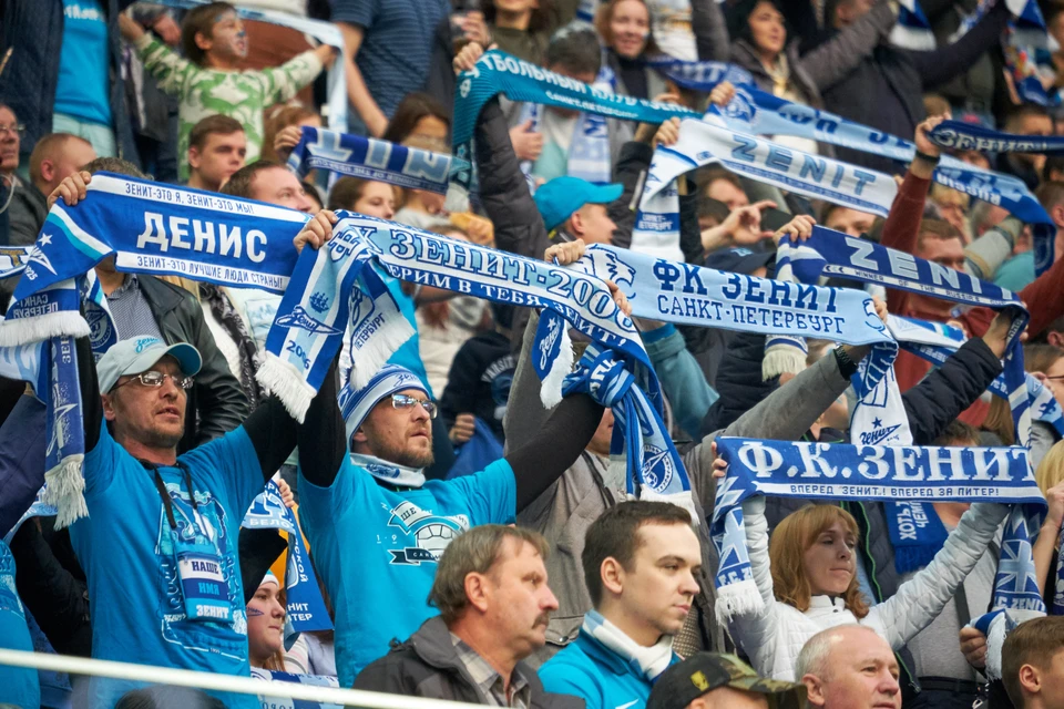 Фанаты «Зенита» покинут стадион на 40-й минуте матча с «Динамо» в знак протеста