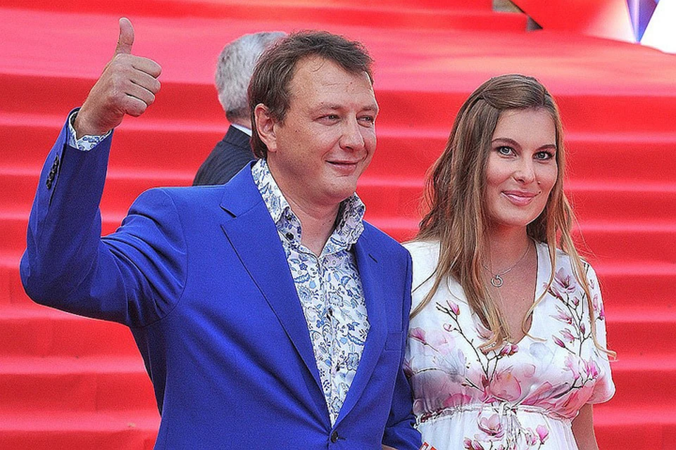 Марата Башарова с экс-женой Лизой.