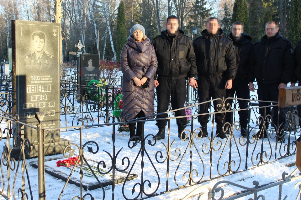 В Липецке почтили память Героя России - Андрея Теперика