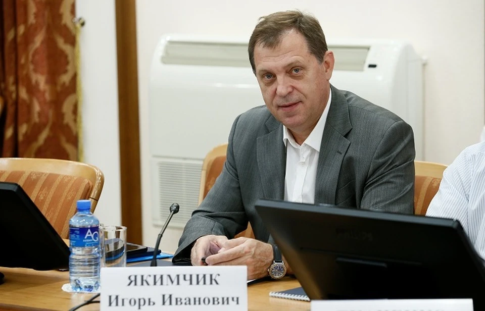 Уполномоченный по защите прав предпринимателей в Краснодарском крае Игорь Якимчик.