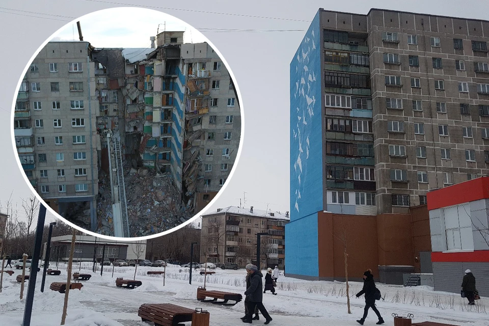 На месте разрушенных подъездов сейчас сквер. Фото: Артем Ибрагимов