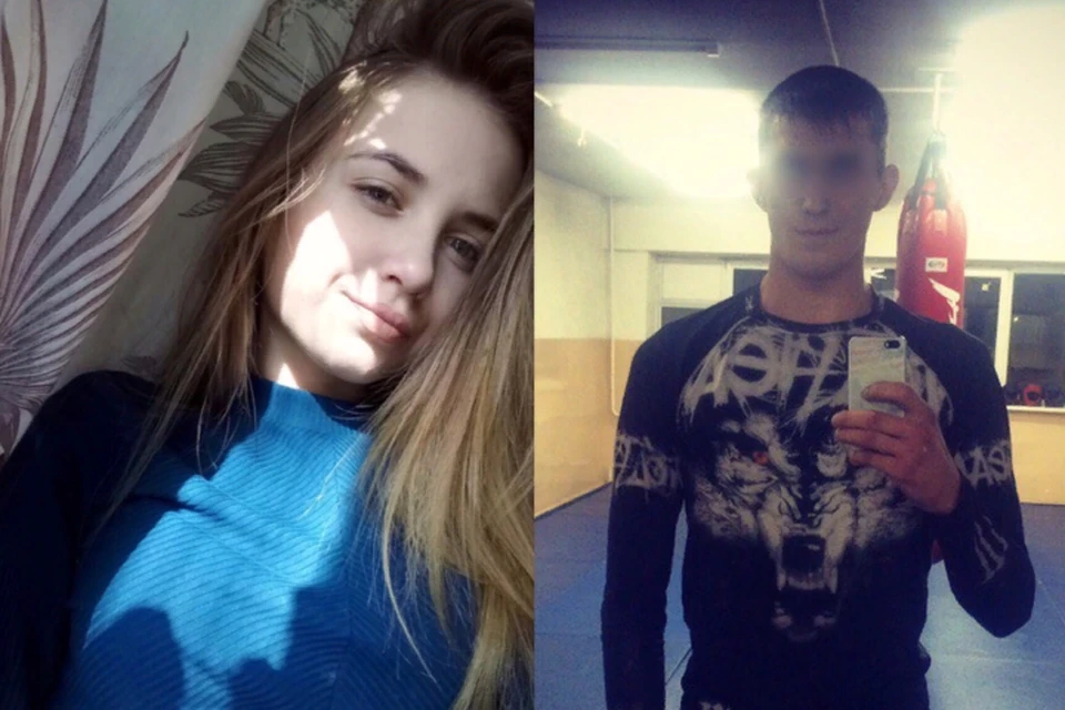 На снимке убитая красавица из Кировского и главный подозреваемый, которого она называла "братом". Фото: личные страницы героев публикации.