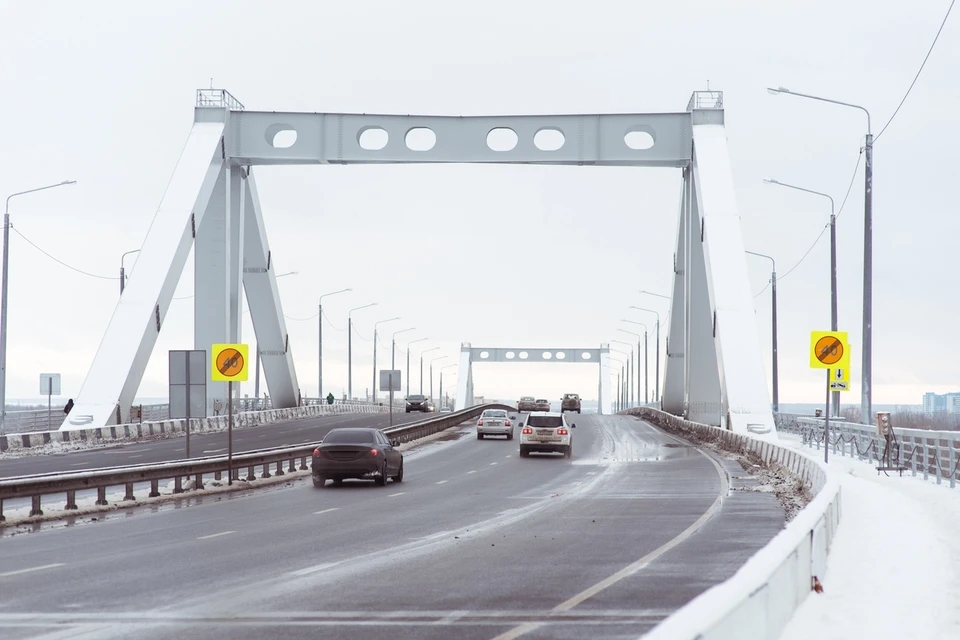 Фрунзенский мост работает по временной схеме с 31 декабря 2020 года