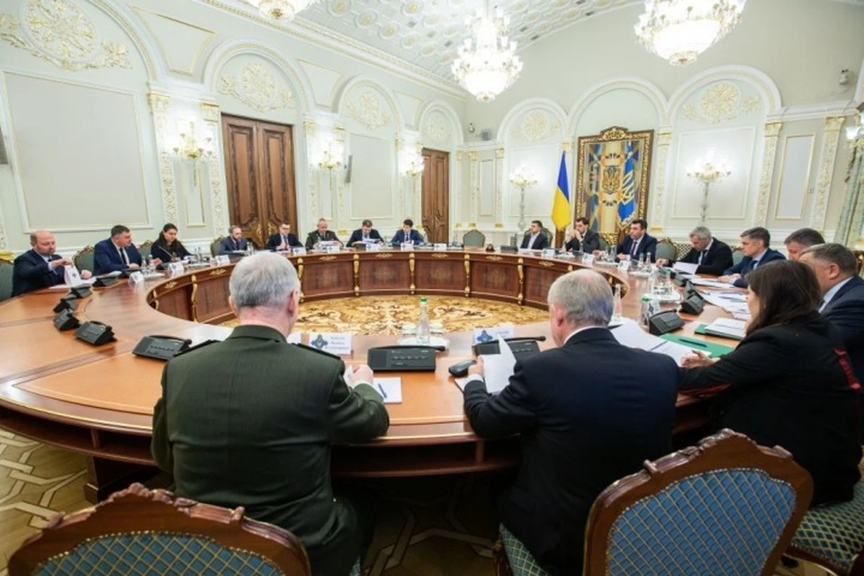 СНБО рассмотрел проект стратегии национальной безопасности Украины. Фото: пресс-служба президента Украины