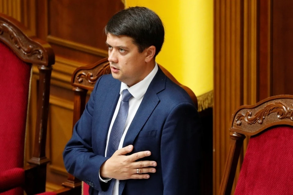 Спикер Верховной рады Украины Дмитрий Разумков