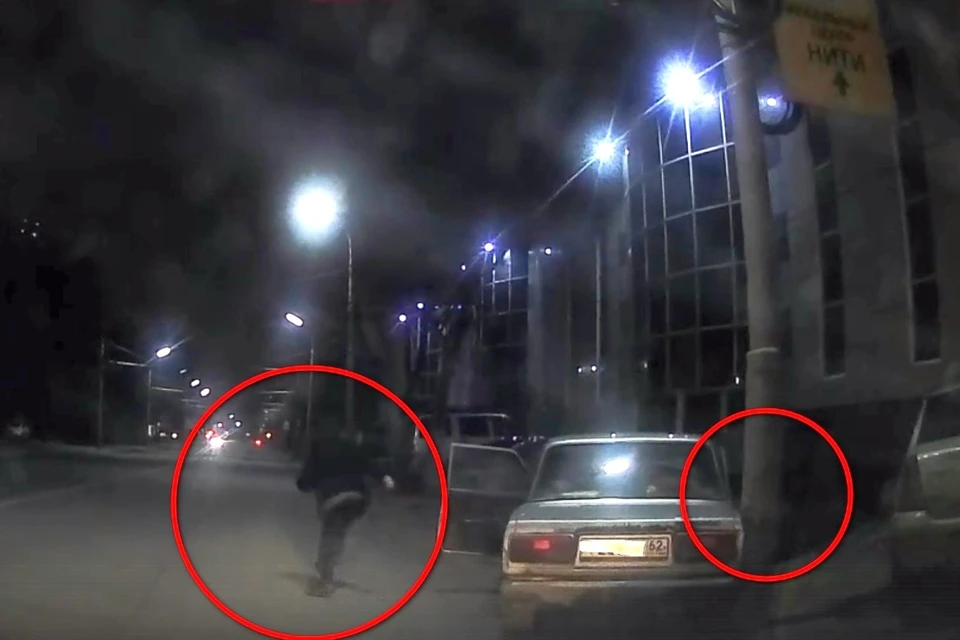 Рязанские подростки попали в ДТП на угнанной машине. Фото Иван Евтюнин.