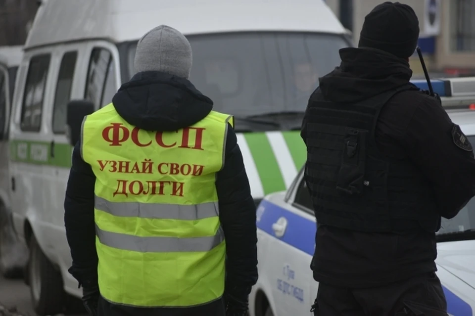 Машину остановили во время рейда на дороге.