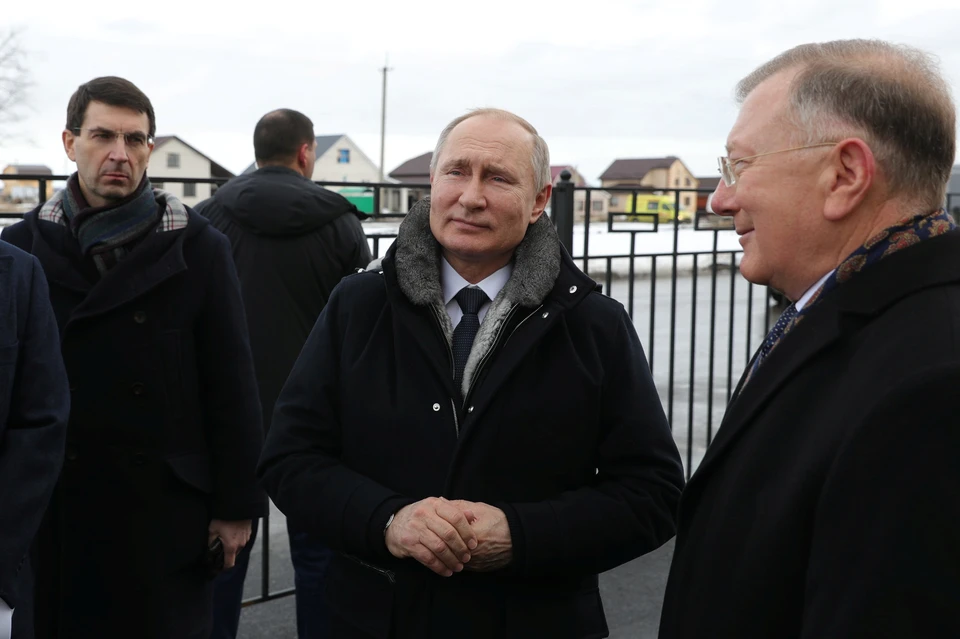 Путин в Липецкой области