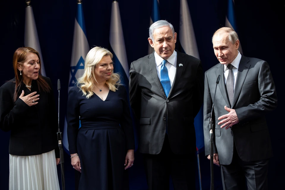 Утром 23 января президент Путин прибыл в Израиль