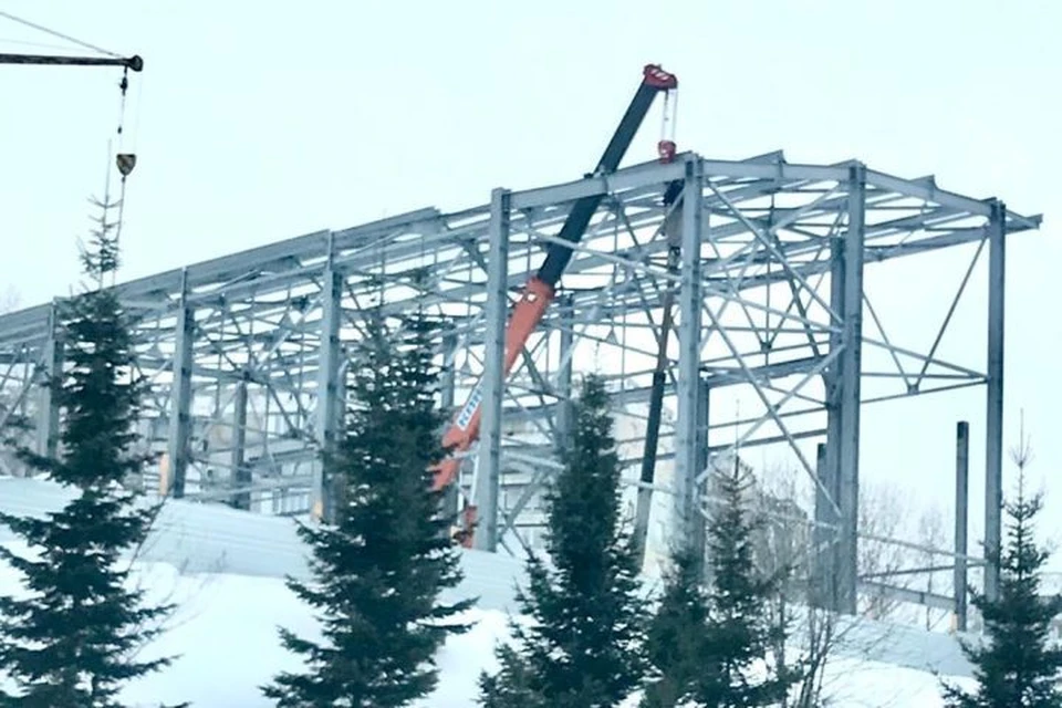 Жителям Новокузнецка показали видео строительства нового спорткомплекса. Фото: Сергей Кузнецов/ Instagram